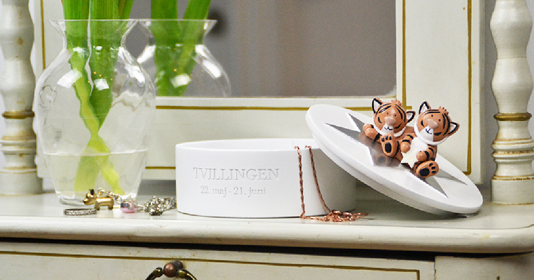 Smykkeskrin med stjernetegn