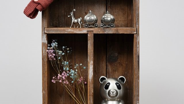 Tand & hårlok æske