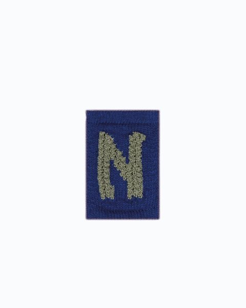 Bogstaver i strik fra Smallstuff N - Blå