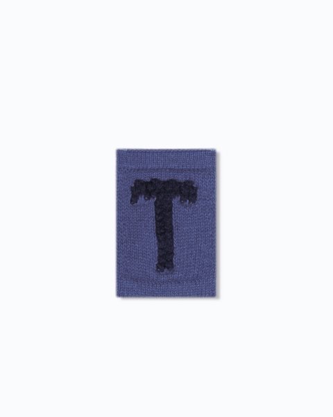 Bogstaver i strik fra Smallstuff T - Blå