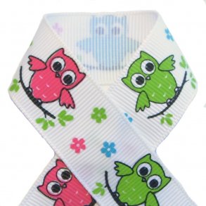 Grosgrainbnd - Ugler