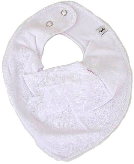 1 stk. Savlesmk bandana-Vlg farve-med/uden navn White - 100