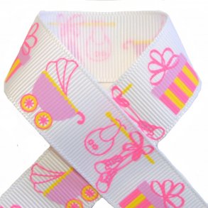 Grosgrainbnd - Barnevogne