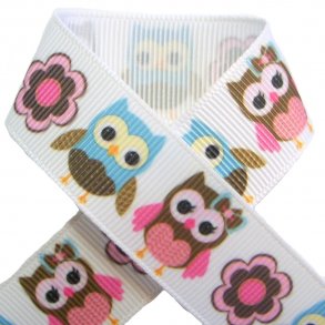 Grosgrainbnd - Ugler