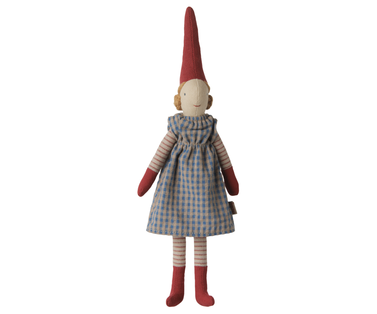 Pixy Wichtelm�dchen von Maileg, Gr��e 1 - Blaues Kleid