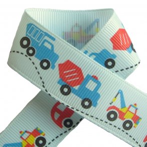 Grosgrainbnd - Biler og entreprenrmaskiner