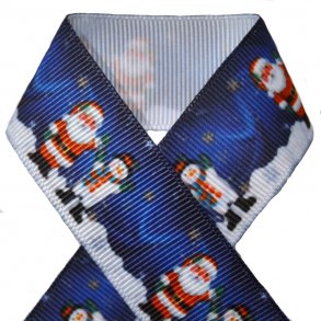 Grosgrainbnd - Julemand og snemand