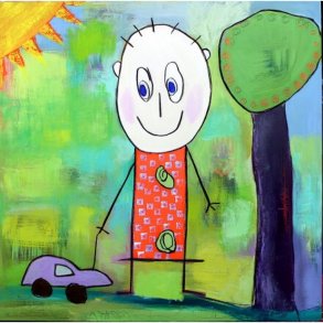 Tillykkekort fra Tusindfryd-Bil