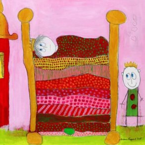 Tillykkekort fra Tusindfryd-Prinsessen p rten