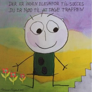 Tillykkekort fra Tusindfryd-Der er ingen elevator