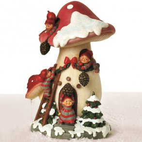 1 stk. Pobra paddehat-hus med babynisser