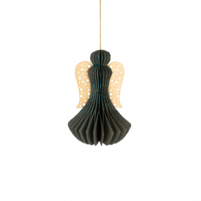 Engel  i genbrugspapir - Tapestry - 12,5 cm