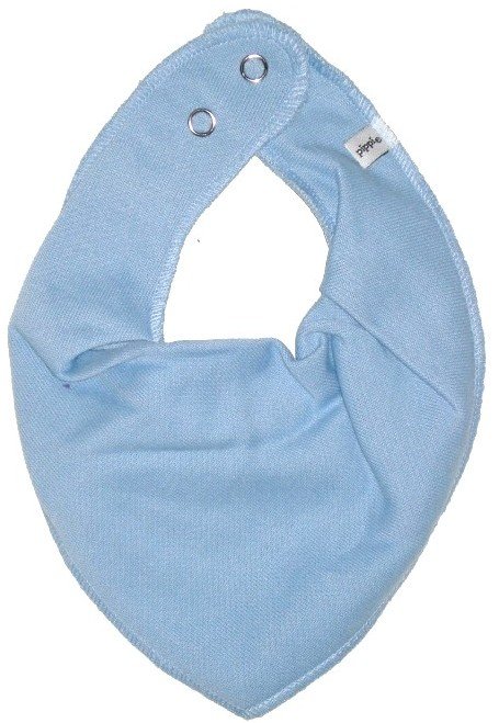 1 stk. Savlesm�k bandana-V�lg farve-med/uden navn Light dusty blue - 710