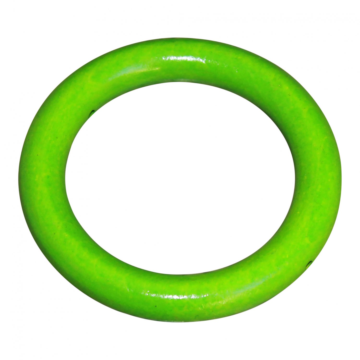 1 stk. tr�ring med huller-85 mm �blegr�n