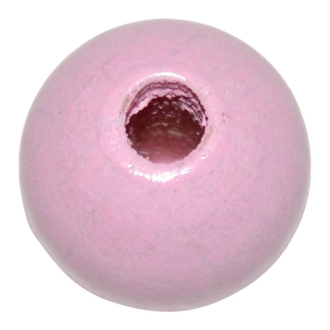 5 stk. - 15 mm runde tr�perler Babylyser�d