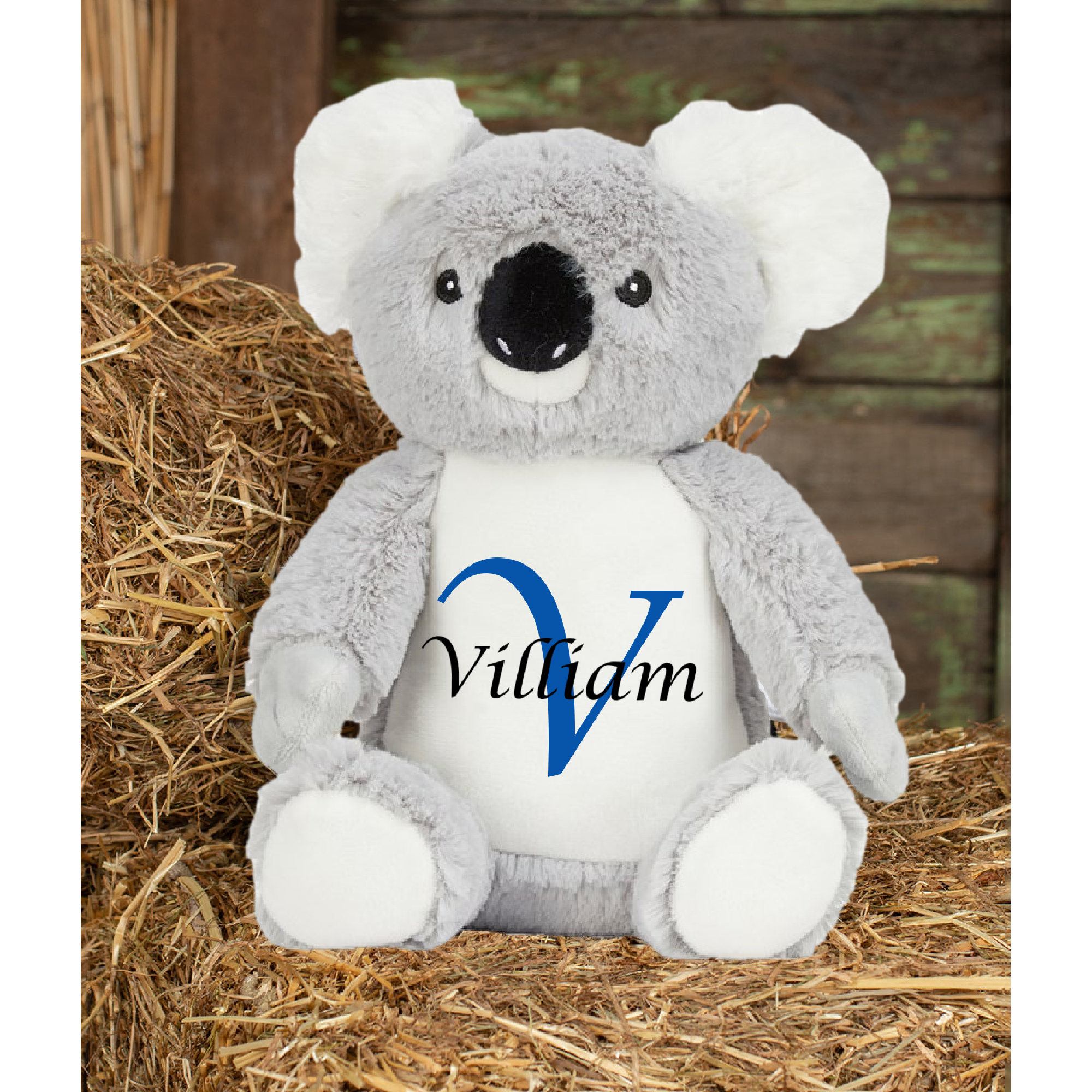 Personlig Koala bamse, Med navn