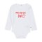 Min frste jul - Hvid body, lange rmer