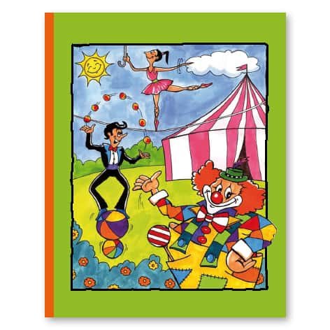 Cirkusbogen - Brnebog med barnets navn