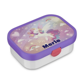 Mepal campus madkasse med navn - Enhj�rning