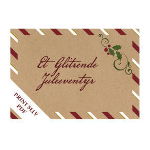 Et Glitrende Juleeventyr, Julekalender med nissebreve, 3-12 r, Print Selv PDF