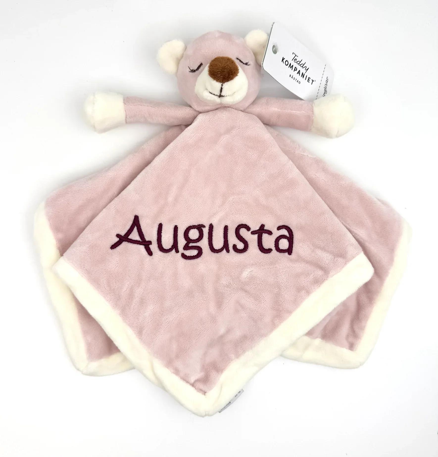 Diinglisar � Schmusetuch, Teddy i Staubrosa � mit/ohne Namen