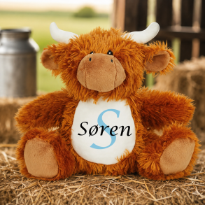 Personlig Highland bamse, Med navn