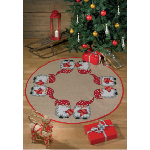 Broderikit - Juletr�st�ppe - Priknisser - 118 cm