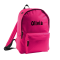 Junior Rygsk med/uden navn - Fuchsia
