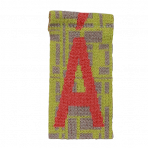 Strikkede bogstaver fra Linedyr - 