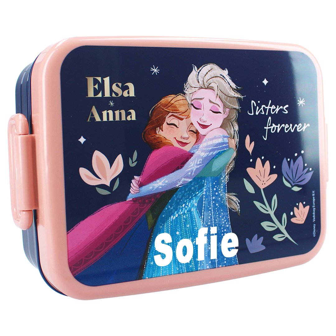 Madkasse med navn - Frozen
