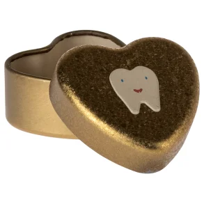 Tandske til mlketnderne fra Maileg i Guld - Lille