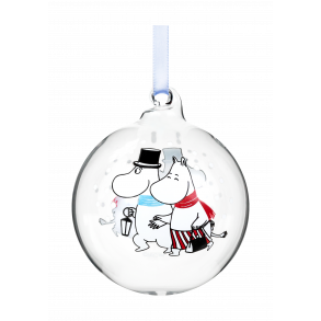 Mumitrolde julekugle - Aftentur - 7 cm - Med navn