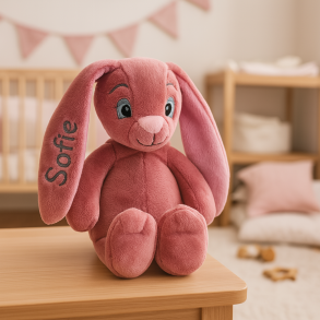 My newborn Kanin i Pink - 28 cm - med/uden navn