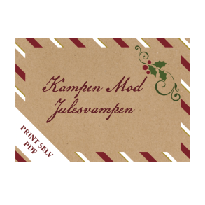 Kampen Mod Julesvampen, Julekalender med nissebreve, 8-12 r, Print Selv PDF