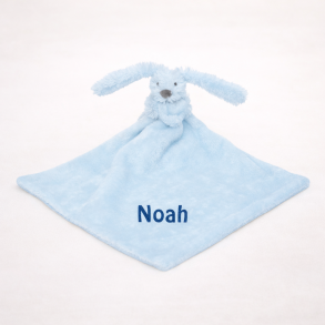 Stor nusseklud, Kaninen Richie, bl� - med/uden navn