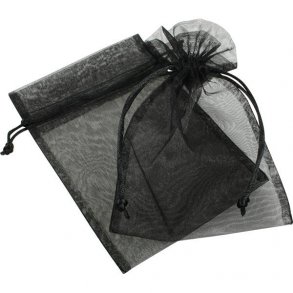 Organzapose 12 x 17 cm - Sort