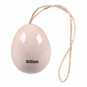 Pskeg  - Beige - med/uden navn