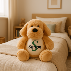 Personlig Hund bamse, Med navn