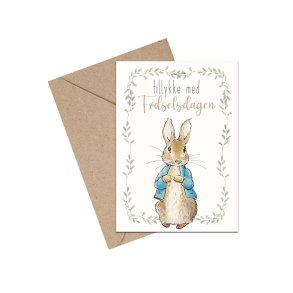 Tillykkekort - Peter Kanin