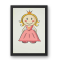  Plakat A4 - Lyserd prinsesse