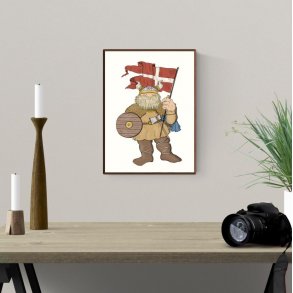 Plakat A4 - Vikingen