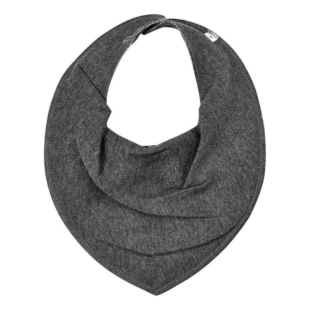 1 stk. Savlesmk bandana-Vlg farve-med/uden navn Dark grey melange - 121