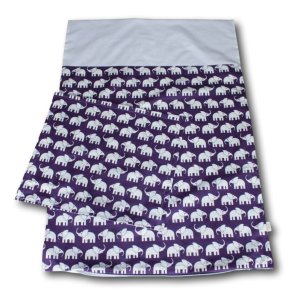 Babysenget�j, Elefanter lilla, med/uden navn