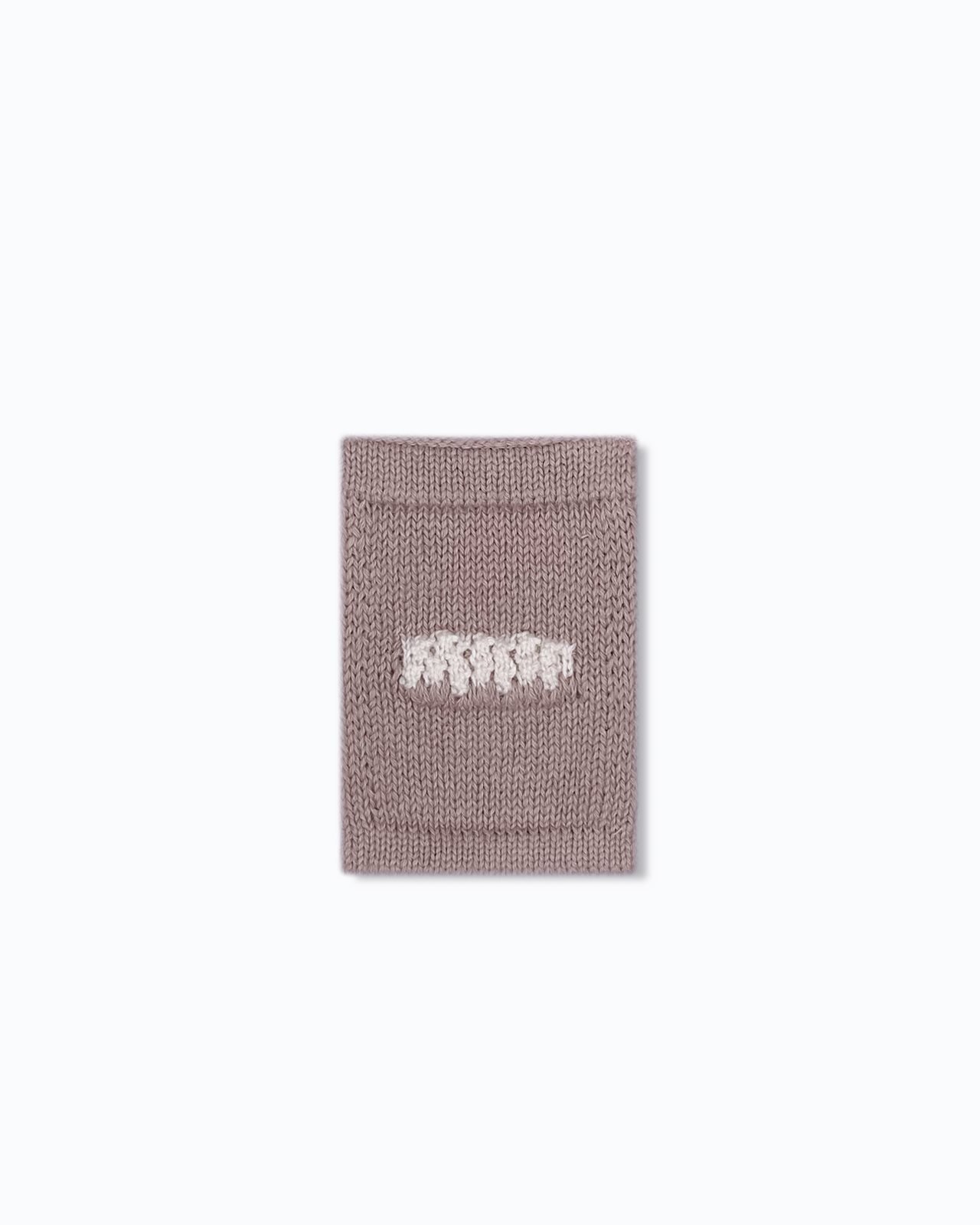 Strikkede bogstaver fra Smallstuff - Bindestreg Nature