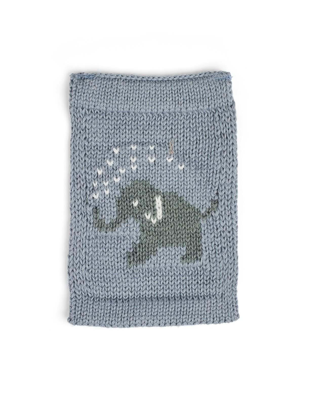 Strikket Elefant fra Smallstuff, bl