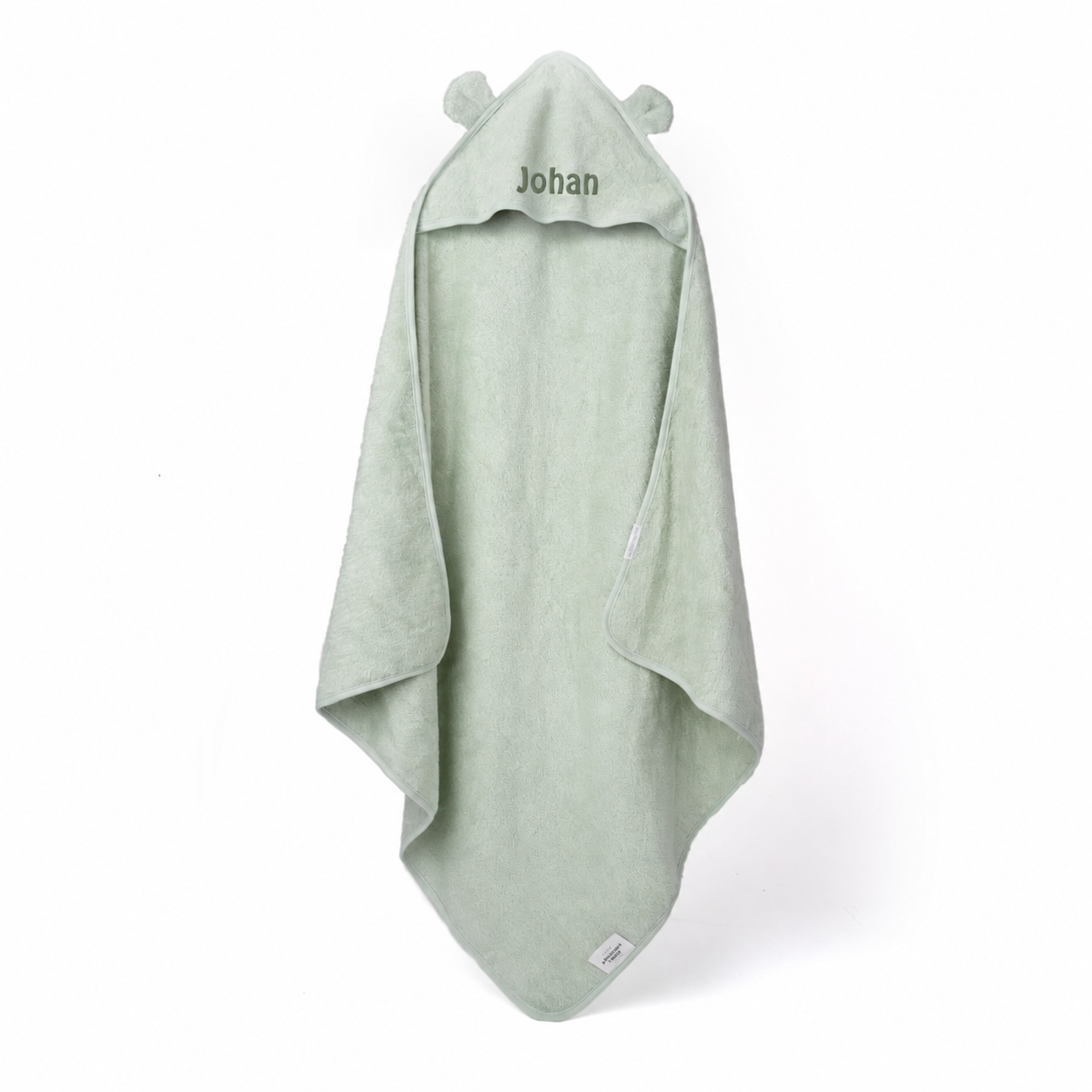 Babyh�ndkl�de - Bj�rn - med/uden navn - Gr�n