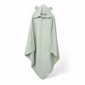 Babyh�ndkl�de - Bj�rn - med/uden navn - Gr�n