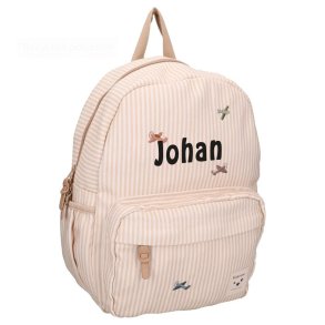 Beige b�rnerygs�k med flyprint