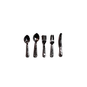 5 stk. Bestik til nissen