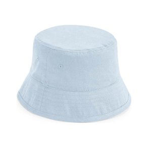 kologisk bllehat/Solhat S/M (3-6 r), M/L (7-12 r) - med/uden navn - Lysebl